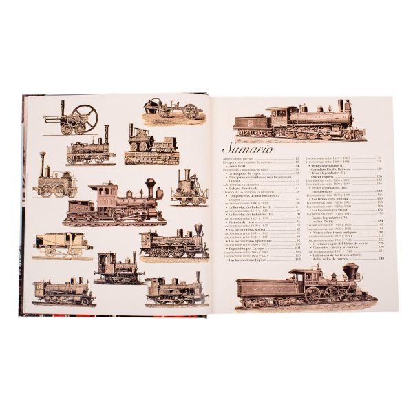 Atlas Ilustrado Trenes muy Antiguos - Imagen 2