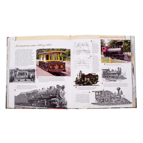Atlas Ilustrado Trenes muy Antiguos - Imagen 3