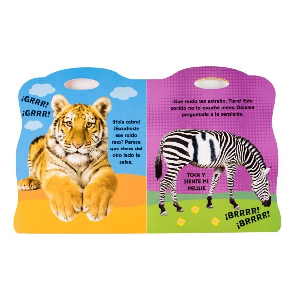 Animales de la Selva: Toca y Siente - Imagen 2