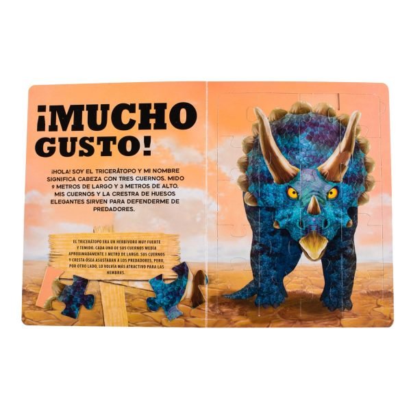 Increíbles Dinosaurios Tricerátopo - Imagen 3