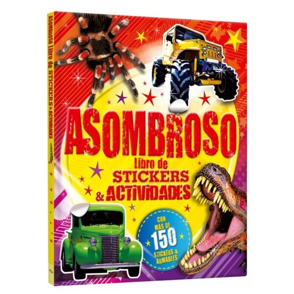 Asombroso Libro de Stickers y Actividades