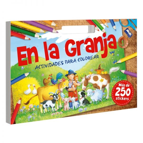 En La Granja, Para Colorear
