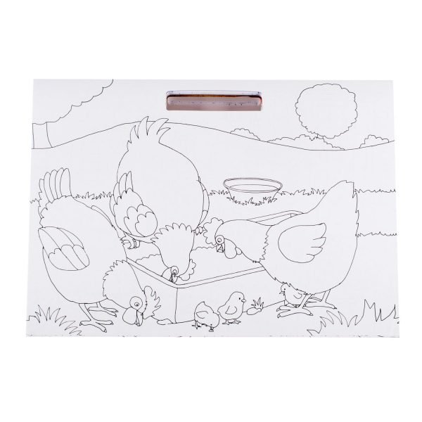 En La Granja, Para Colorear - Imagen 4