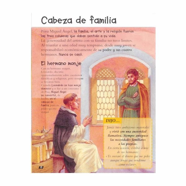 Mini Biografías, Miguel Ángel - Imagen 3