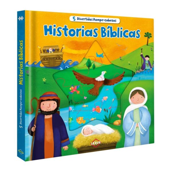 Libro Rompecabezas Historias bíblicas para Niños