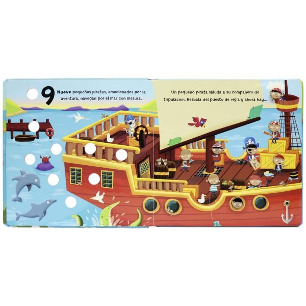 10 Pequeños Piratas: Diversión Numérica para Niños Pequeños - Imagen 2
