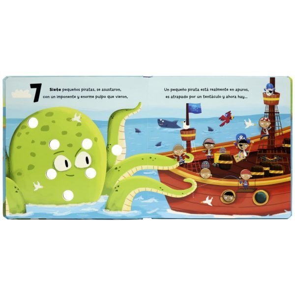 10 Pequeños Piratas: Diversión Numérica para Niños Pequeños - Imagen 3