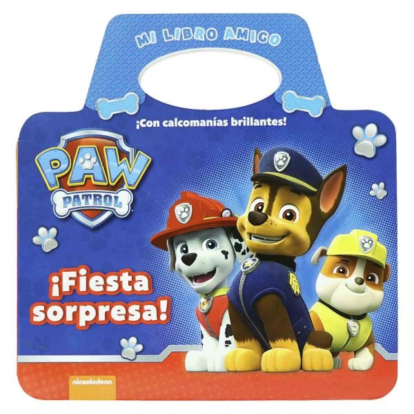 Mi Libro Amigo Paw Patrol ¡Fiesta Sorpresa!