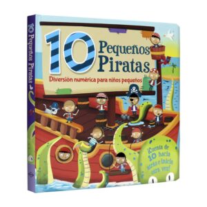 Libro 10 Pequeños Piratas: Diversión numérica para niños pequeños