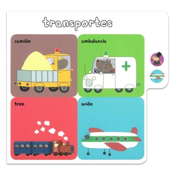 Peppa Pig: Primeras Palabras. Mi Primer Libro - Imagen 2