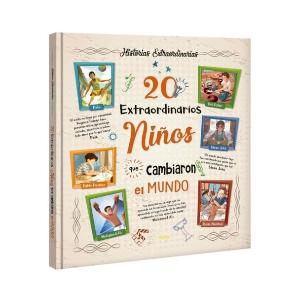 Libro 20 Extraordinarios niños que cambiaron el mundo