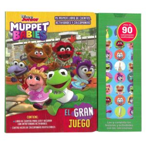 Libro Calcomanías Muppet Babies: El gran juego