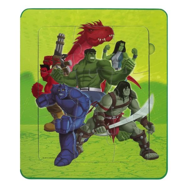 Hulk and The Agents of S.M.A.S.H. Mi Primer Libro con Rompecabezas - Imagen 3