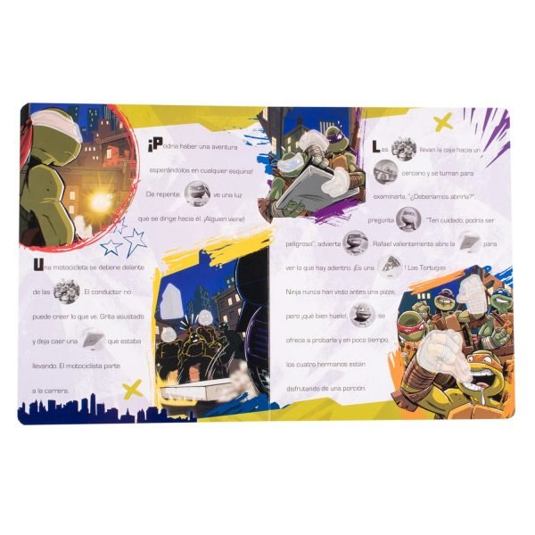 Teenage Mutant Ninja Turtles: Maletín de Actividades y Calcomanías - Imagen 2