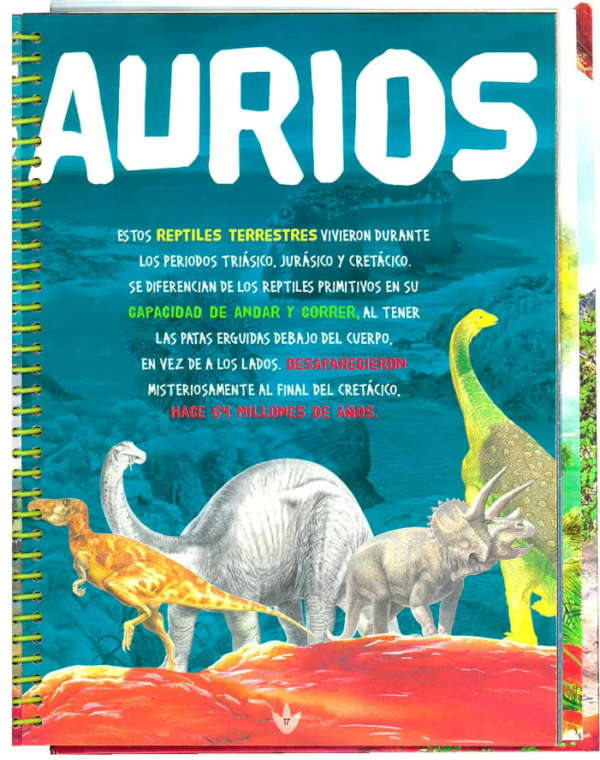 Dinosaurios Transvisiones Espiralado - Imagen 3