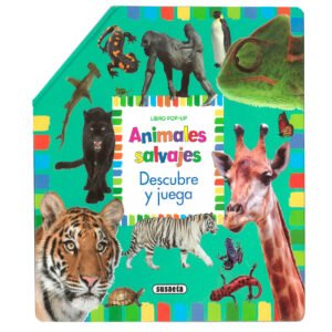 Libro Pop Up Animales Salvajes: Descubre y Juega