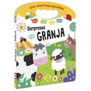 Libro Sorpresas en la granja, ¡Con Divertidas Pestañas!