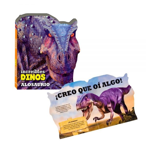 Increíbles Dinos Troquelados, Pack 4 Libritos - Imagen 3