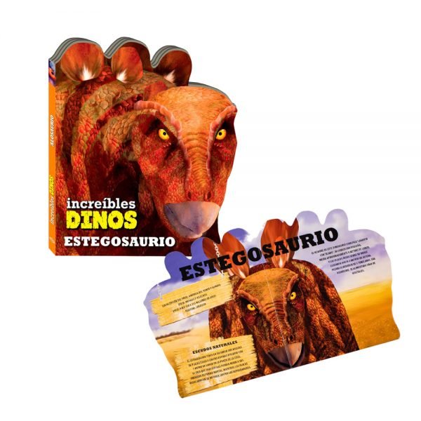 Increíbles Dinos Troquelados, Pack 4 Libritos - Imagen 4