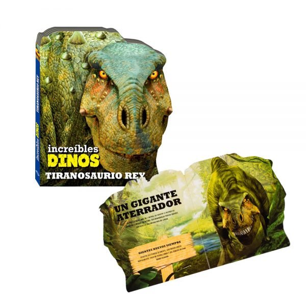 Increíbles Dinos Troquelados, Pack 4 Libritos - Imagen 2