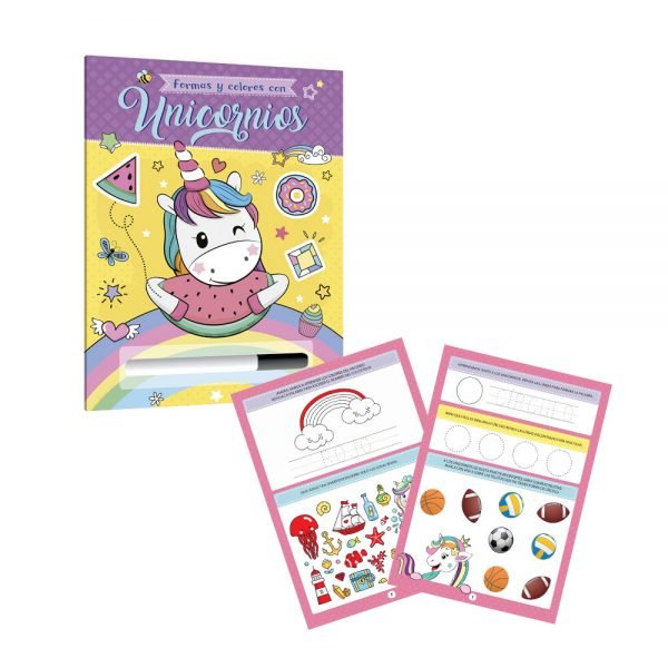 Pack 4 Libritos, Aprendiendo Con Unicornios - Imagen 2
