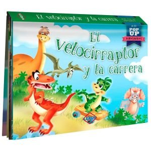 El Velociraptor y la Carrera / Mini Pop-Up