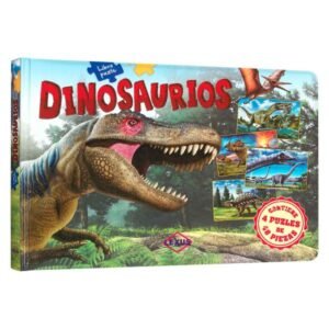 Dinosaurios: Libro Puzle