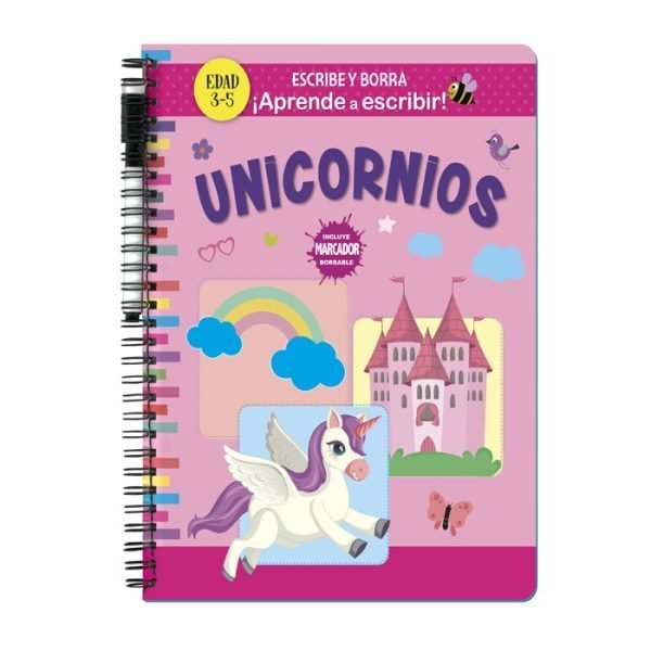 Unicornios – Colección Escribe y Borra