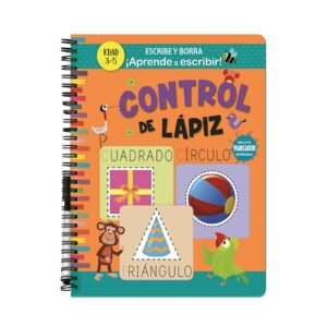 Libro Control de lápiz: colección Escribe y Borra