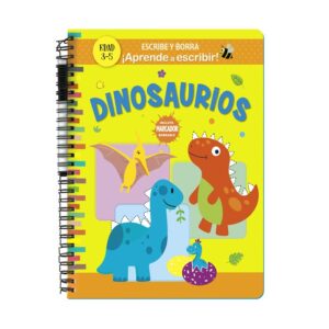 Libro Dinosaurios: Colección escribe y borra