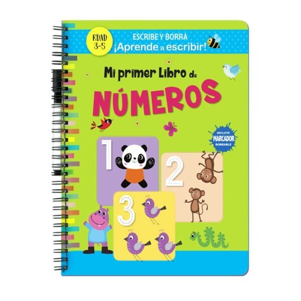 Mi primer libro de números: Colección Escribe y Borra