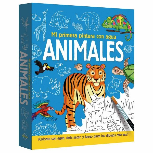 Mi primera Pintura con Agua: Animales