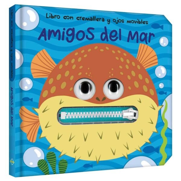 Libro Cremallera Amigos del mar