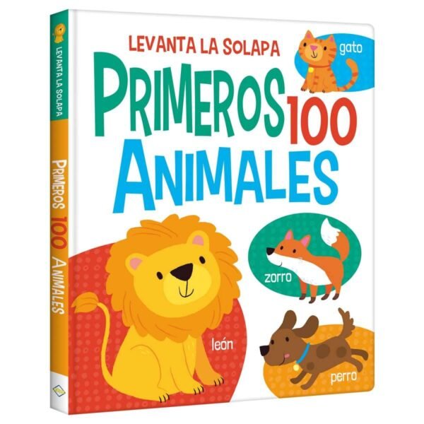 Libro Solapa Primeros 100 Animales