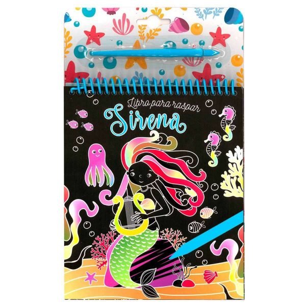 Sirena – Libro para Raspar