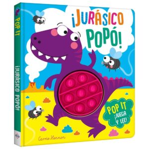 Libro Pop It ¡Jurásico Popó!