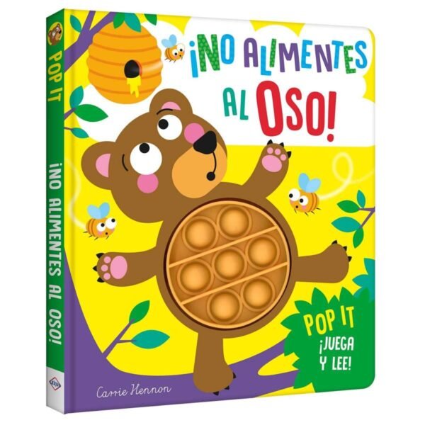 Libro pop it ¡No alimentes al oso!