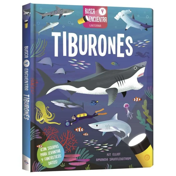 Libro Tiburones Busca Y Encuentra.