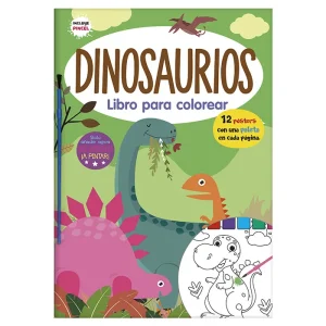 Dinosaurios: Libro para colorear