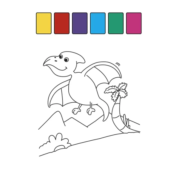 Dinosaurios: Libro para Colorear - Imagen 3
