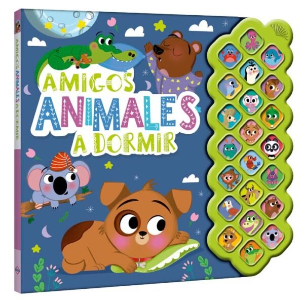 Libro Amigos Animales a Dormir 22 Sonidos