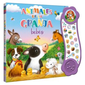 Libro Animales de la Granja: Bebés 18 sonidos