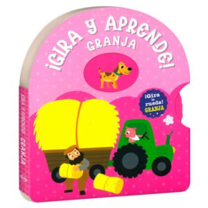 Libro Gira y Aprende Granja