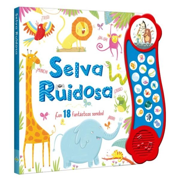 Libro Selva Ruidosa, 18 fantásticos sonidos