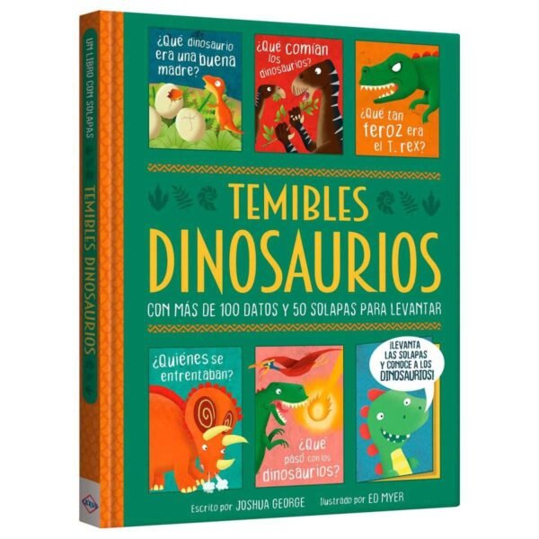 Libro Temibles Dinosaurios