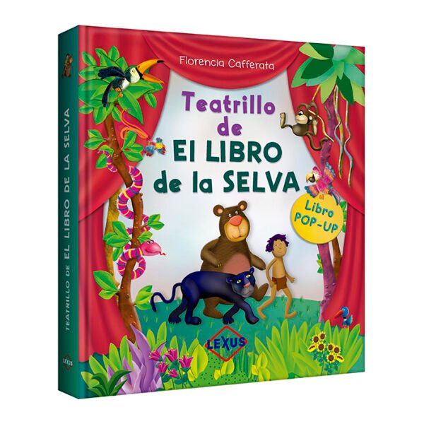 Libro Pop Up Teatrillo de El libro de la selva