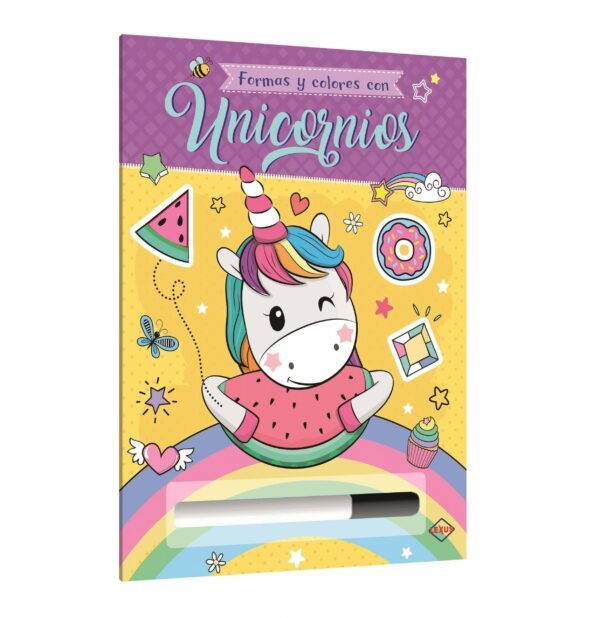 Libro Unicornios Formas y Colores