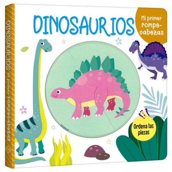libro interactivo infantil dinosaurios mi primer rompecabezas