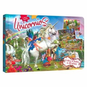 Unicornios: Libro Puzle