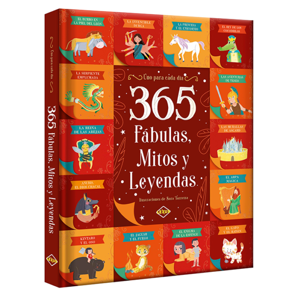 libro 365 fabulas mitos y leyendas